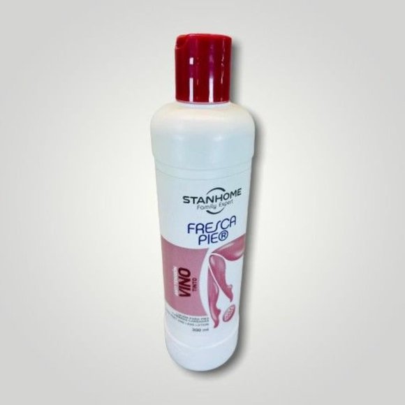 STANHOME FRESCA PIE RED WINE TIRED FEET LOTION 300 ml/10.14oz. LOCION FRESCA PIE - Picture 2 of 6